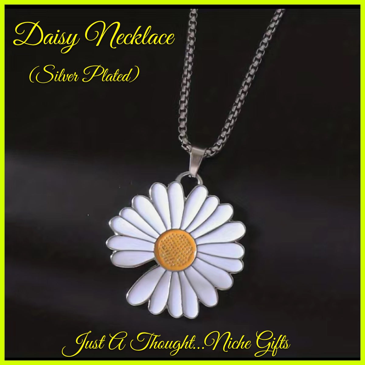 Daisy Pendant & Chain