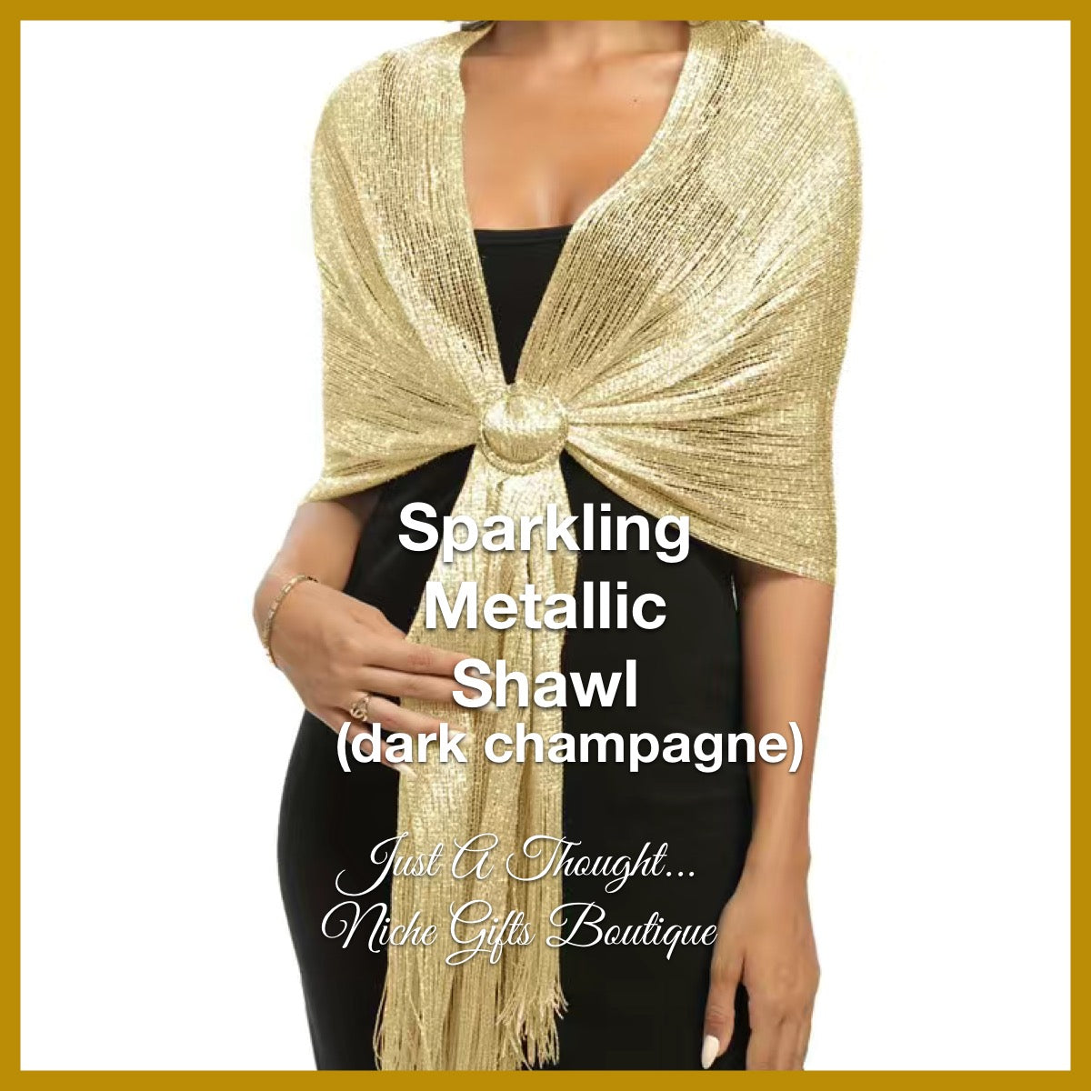 Metallic Shawl
