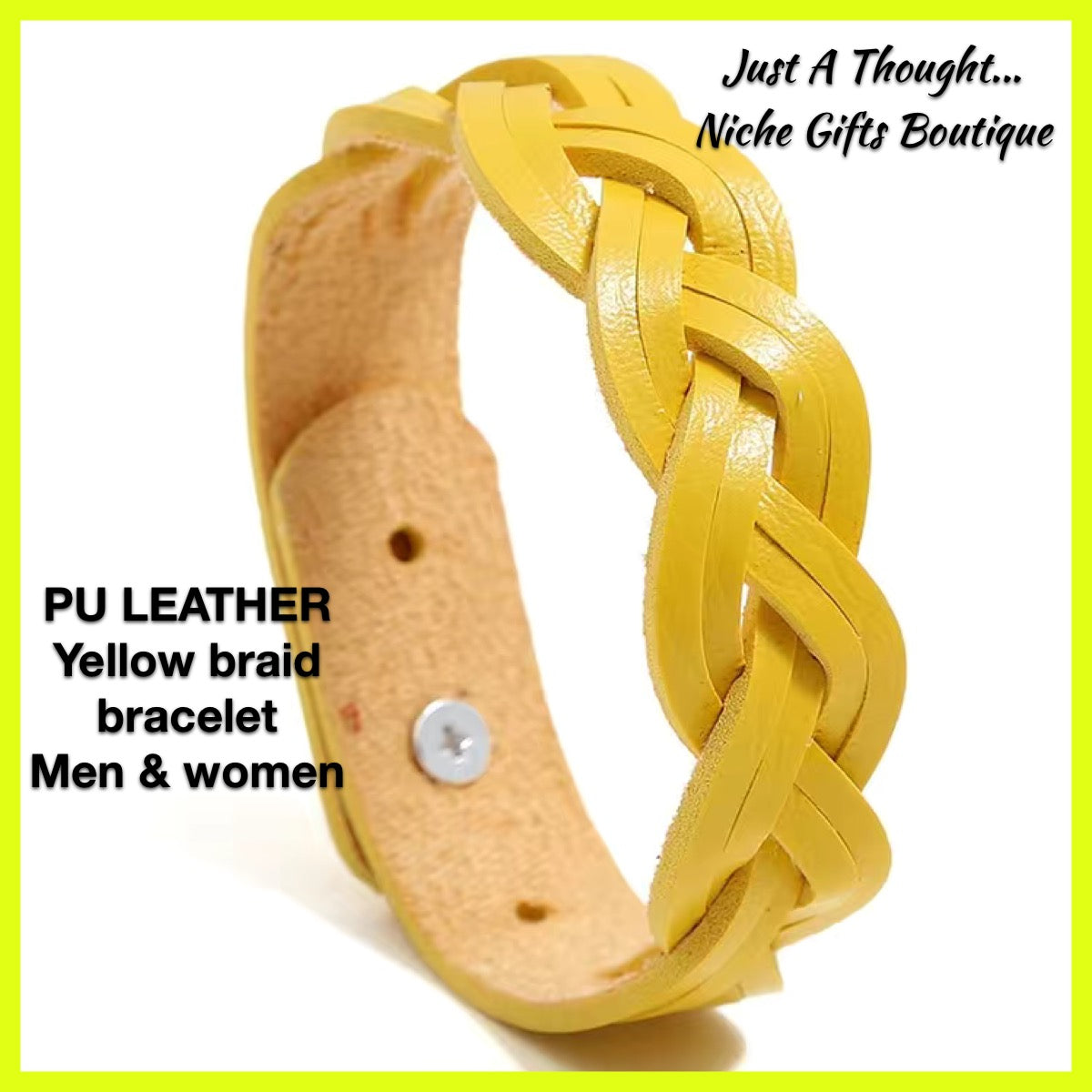 Leather Twist Bracelet
