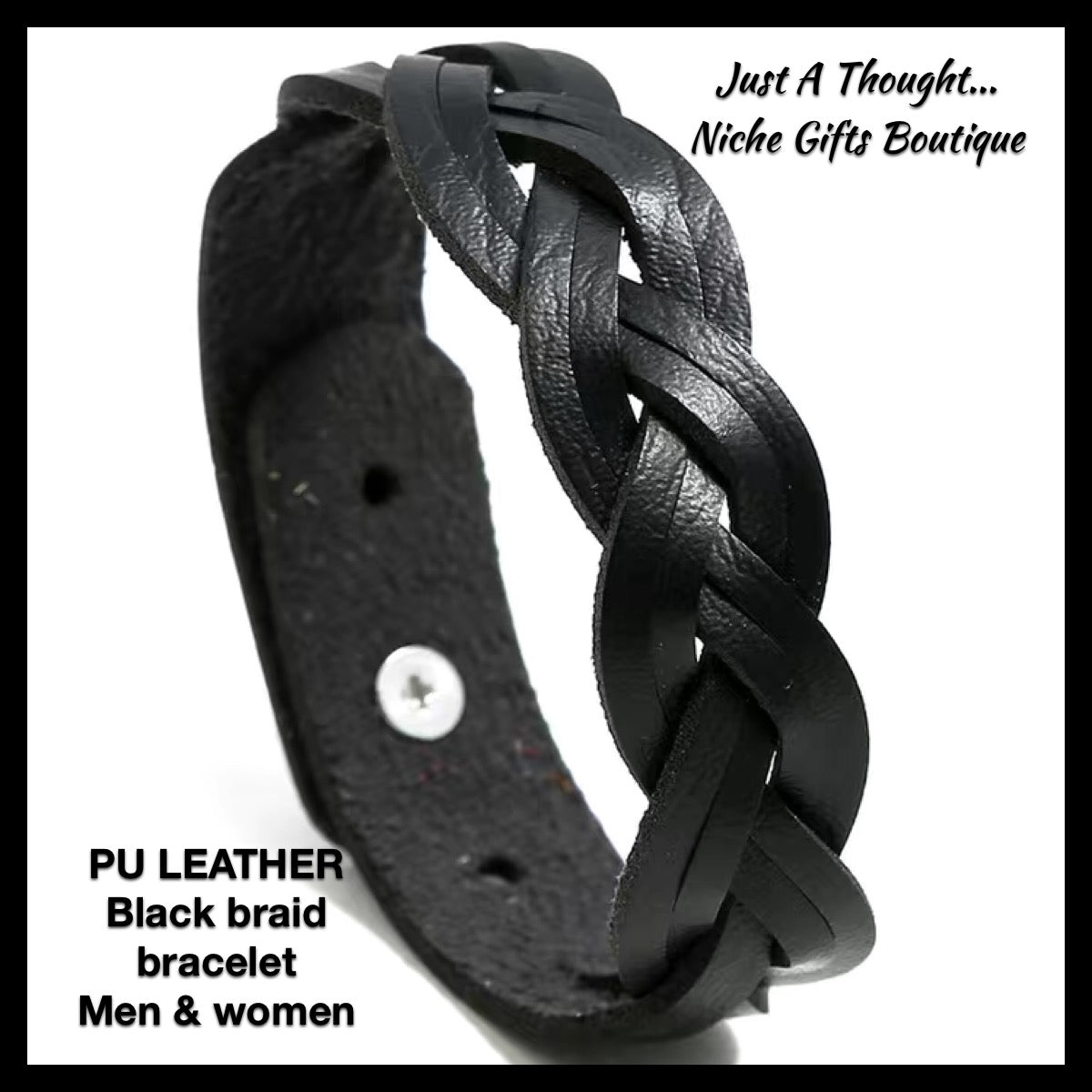 Leather Twist Bracelet