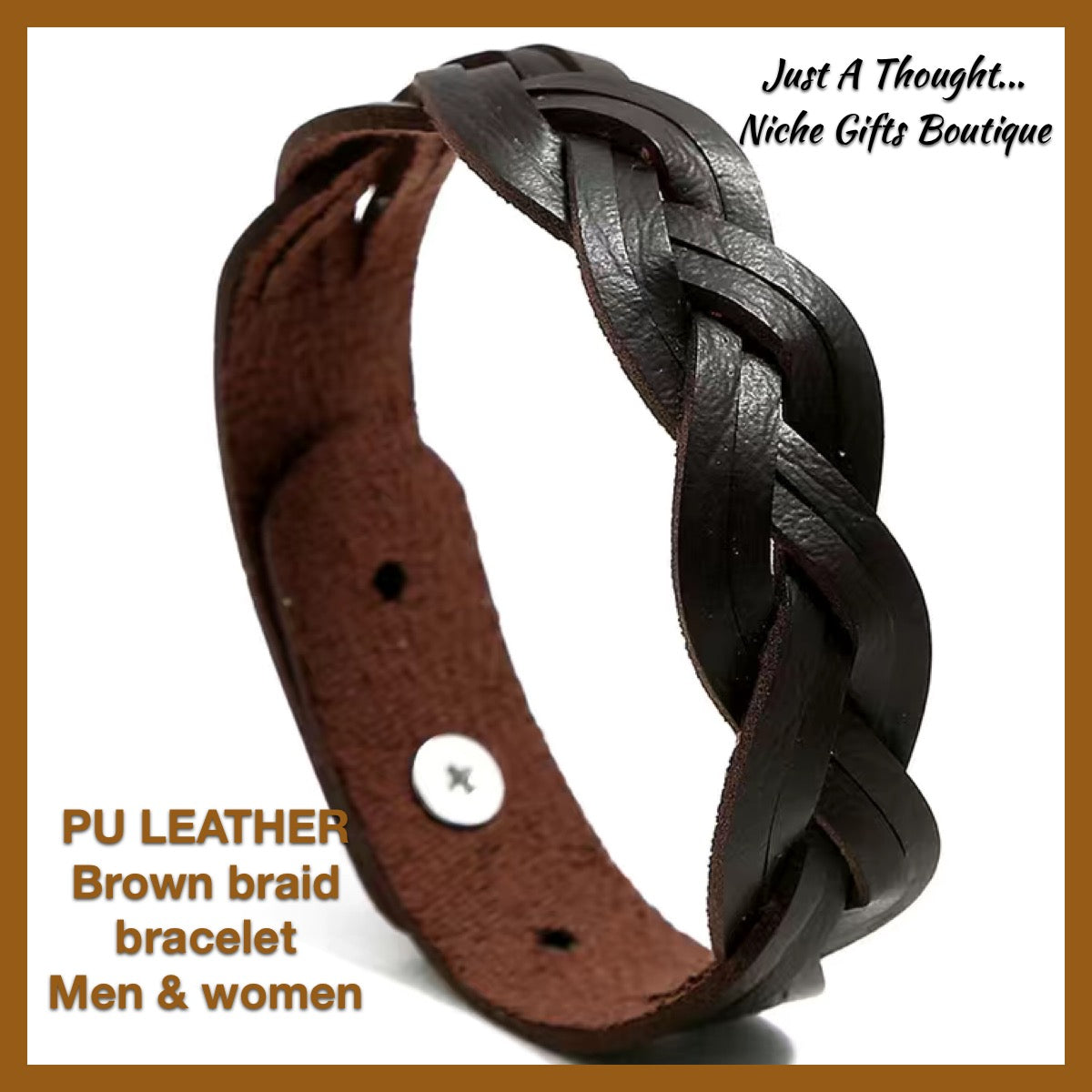 Leather Twist Bracelet