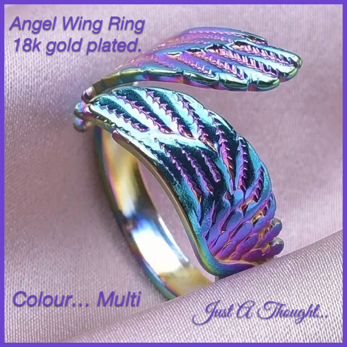 Wrap Around Angel Ring