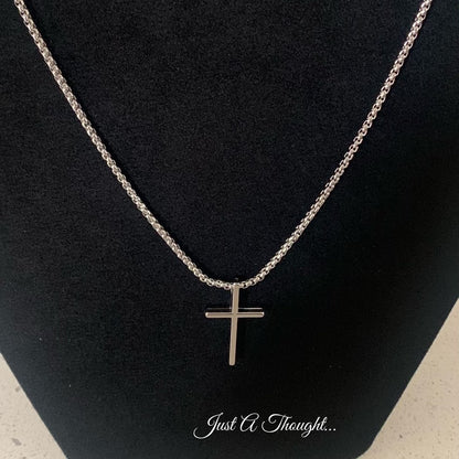 Crystal Cross Necklace