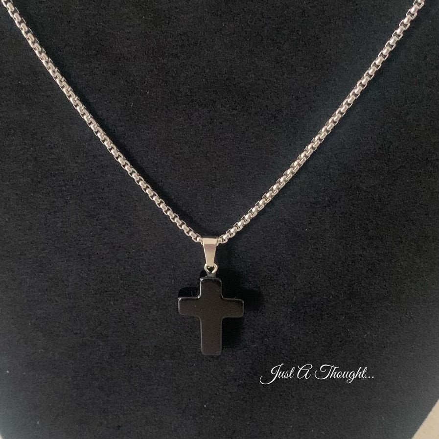 Crystal Cross Necklace