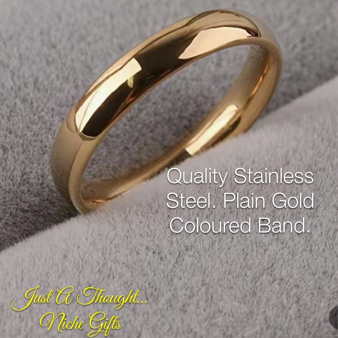 Antique Gold/Silver Wedding Band Ring
