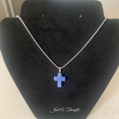 Crystal Cross Necklace