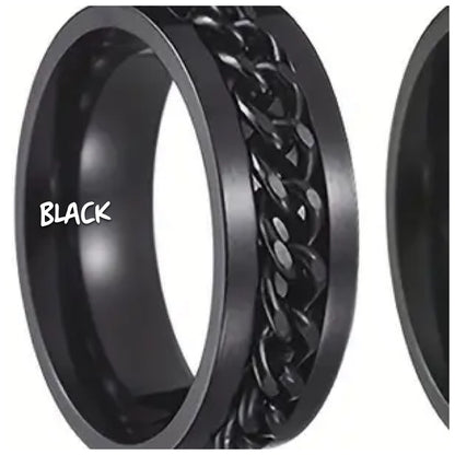 Rope Spinner Anxiety Ring