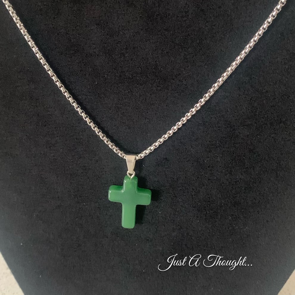 Crystal Cross Necklace