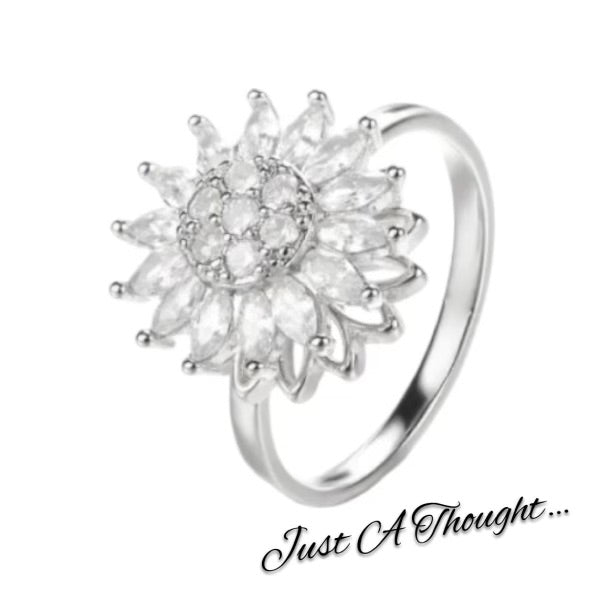 Rotating Flower Ring