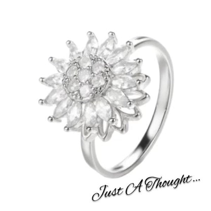 Rotating Flower Ring