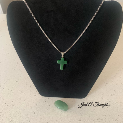 Crystal Cross Necklace