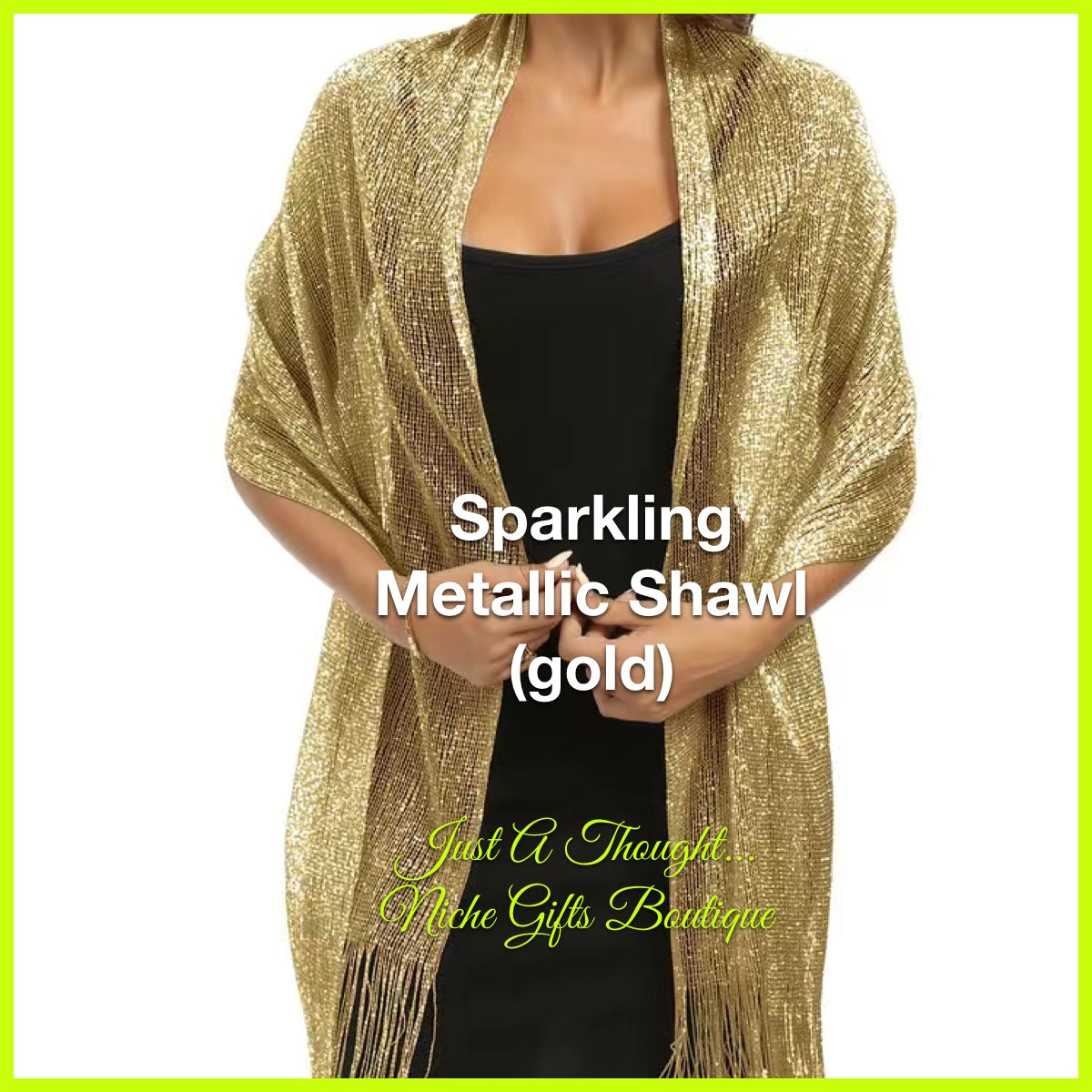 Metallic Shawl