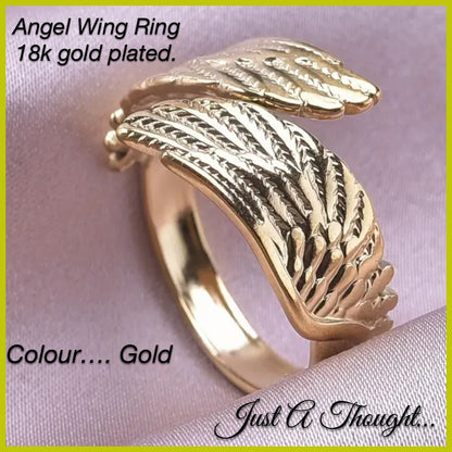 Wrap Around Angel Ring